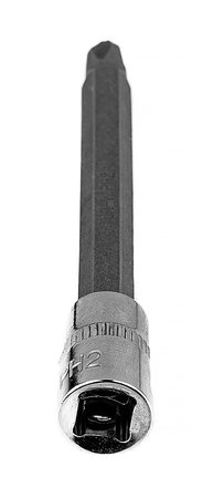 Końcówka wkrętakowa PH2 na nasadce 1/4", długa, 87 mm