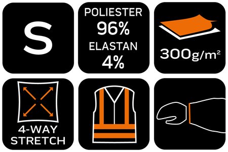 Kurtka Mix&Match, 4-way stretch, zielona, rozmiar S