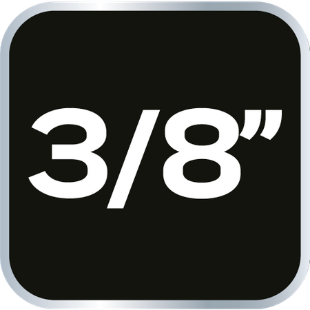 Nasadka sześciokątna 3/8" długa, 21 mm