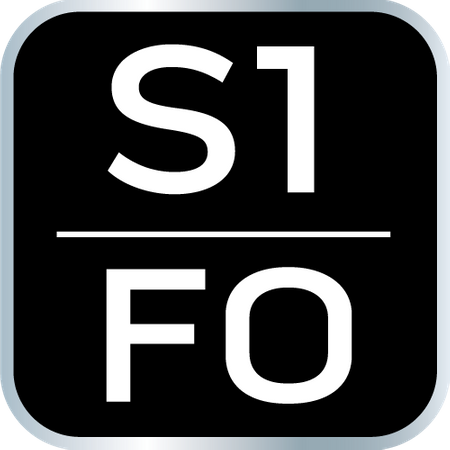 Półbuty robocze S1 FO, stalowy podnosek, rozmiar 39