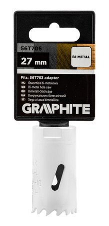 Otwornica bi-metalowa 27 mm