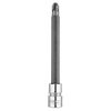 Końcówka wkrętakowa PZ3 na nasadce 1/4", długa, 87 mm