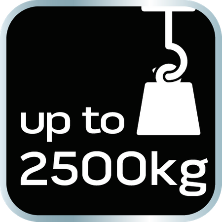 Podnośnik hydrauliczny, niskoprofilowy, 2.5 t