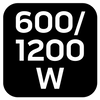 Kwarcowy promiennik podczerwieni 600W/1200W