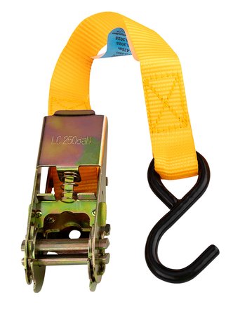 Pas mocujący z grzechotką 25 mm x 5 m, wytrzymujący 500 kg PES