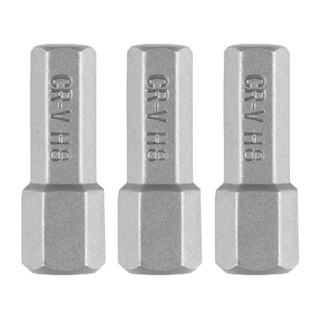 Bity Hex H8 x 25 mm, 3 szt.