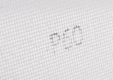 Siatka ścierna biała 115 x 280 mm, P60