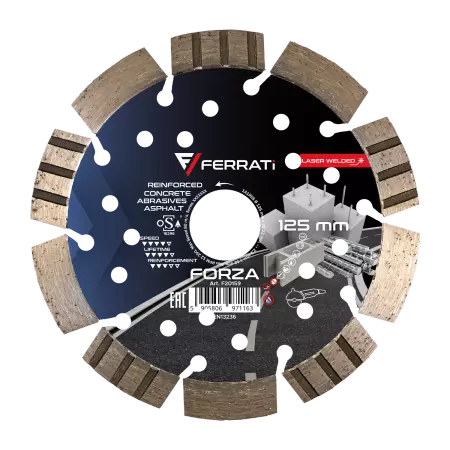 Ferrati Tarcza Diamentowa F20159 125mm FORZA
