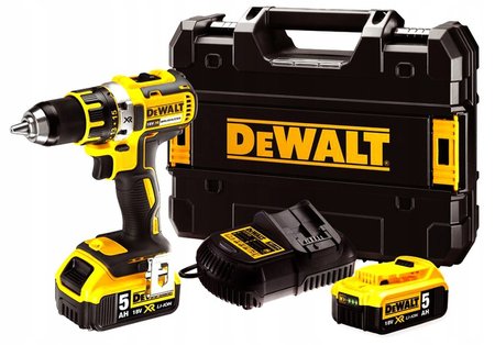 DeWalt DCD791P2 Wiertarko-wkrętarka 18V XR 2x5.0Ah