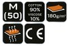 T-shirt COMFORT, rozmiar M