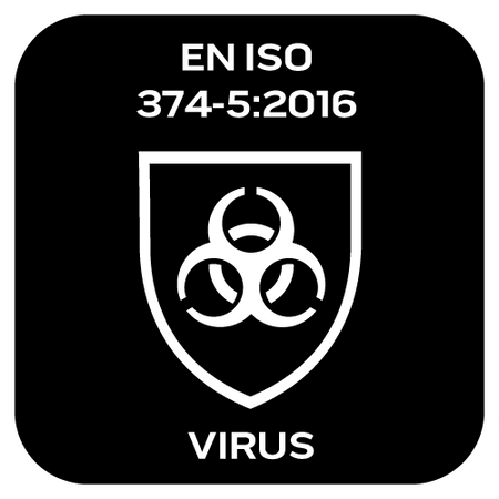 Rękawice chemioodporne, nitrylowe, rozmiar 9