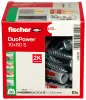 Fischer Kołek Uniwersalny Długi DuoPower 10x80 S z Wkrętem (10 szt.) 538257
