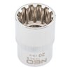Nasadka Spline 1/2", 20 mm
