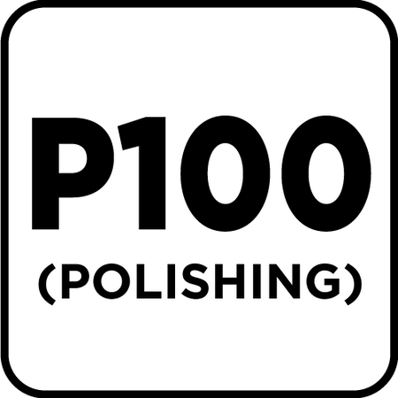 Papier ścierny żółty w rolce 2,5 m x 115 mm, P100