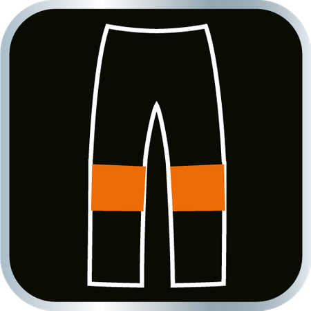 Spodnie robocze OUTDOOR, 4 way stretch, musztardowe, rozmiar XXXL