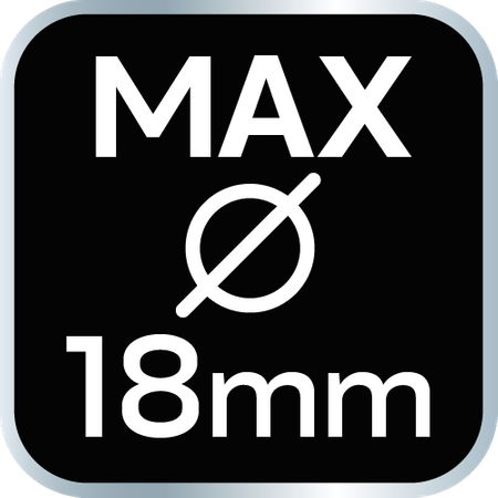 Sekator by-pass 200 mm, zakres do 18 mm, regulowany rozstaw