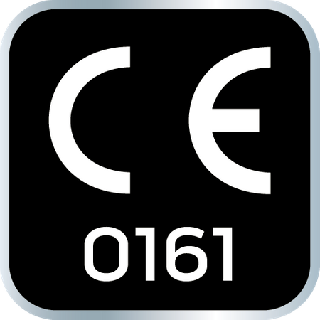 Kask ochronny atestowany, czerwony