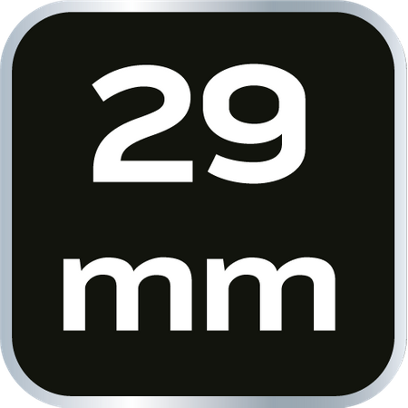 Nasadka sześciokątna długa 1/2", 29 mm