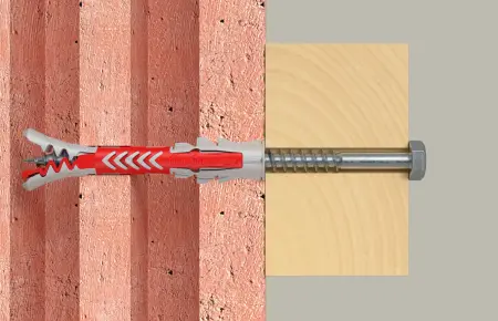 Fischer Kołek Uniwersalny Długi DuoPower 10x80 S z Wkrętem (10 szt.) 538257