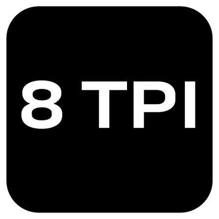 Brzeszczot do piły szablastej, HCS, 152 x 19 x 1 mm, 8TPI, kpl. 2 szt.