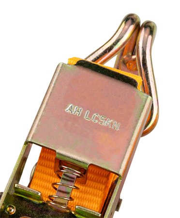 Pas mocujący z grzechotką 25 mm x 5 m, wytrzymujący 1000 kg PES