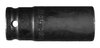 Nasadka udarowa 1/2" długa, 22 x 78mm , Cr-Mo