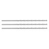 Wiertło do metalu HSS, DIN 340, przedłużane, 2 mm, 3 szt.