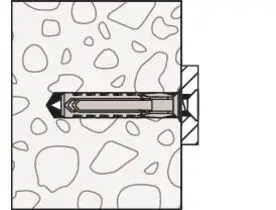 Fischer Kołek Rozporowy SX Plus 8x40 S z Wkrętem (50 szt.) 568208