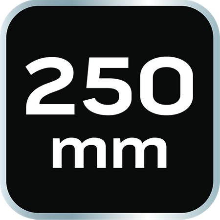 Szczypce do rur 250 mm, zakres 0-38 mm