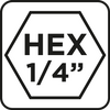 Wiertła do metalu HSS, DIN 338,  6 mm, 2 szt.