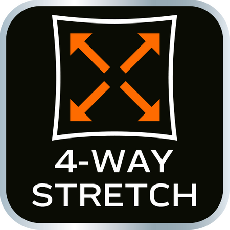 Krótkie spodenki PREMIUM, 4 way stretch, czarne, rozmiar XL