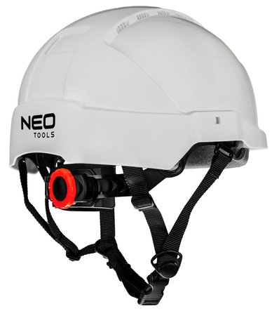 Hełm przemysłowy do pracy na wysokościach, biały