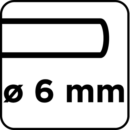 Ściernica listkowa trzpieniowa 60 x 15 x 6 mm, P120