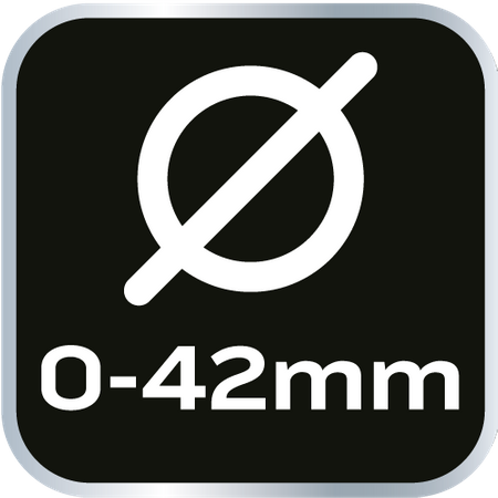 Obcinak do rur z tworzyw 0-42 mm
