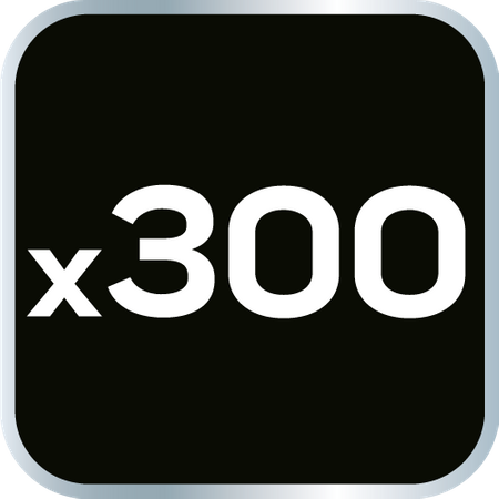 Pierścienie segera, 300 sztuk