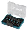 ZESTAW NASADEK 1/4'' IMPACT BLACK   6 SZT