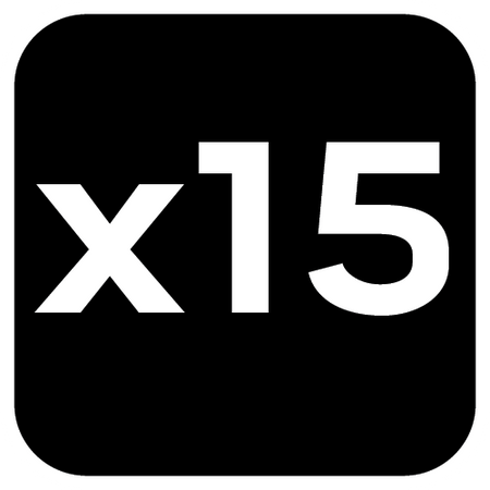 Frezy widiowe, trzpień 8 mm, zestaw 15 szt.