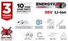 Kosa akumulatorowa bezszczotkowa Energy+ 36V, Li-lon, szerokość koszenia 350 mm, bez akumulatora