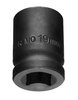 Nasadka udarowa 1/2", 19 x 38mm, Cr-Mo