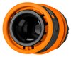Złączka przelotowa 1/2", dwumateriałowa