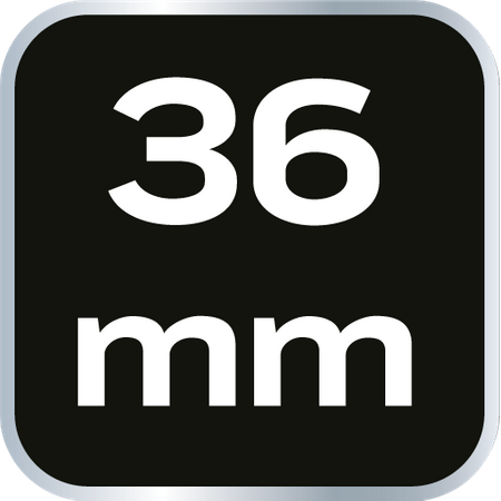 Nasadka sześciokątna 1/2", 36 mm, Superlock