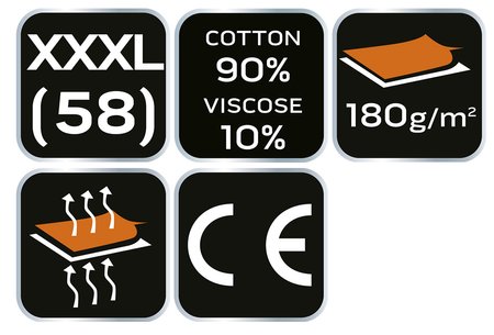 T-shirt COMFORT, rozmiar XXXL