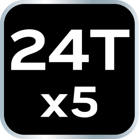 Ostrza 24T i 32T do 14-034, zestaw 10 szt.