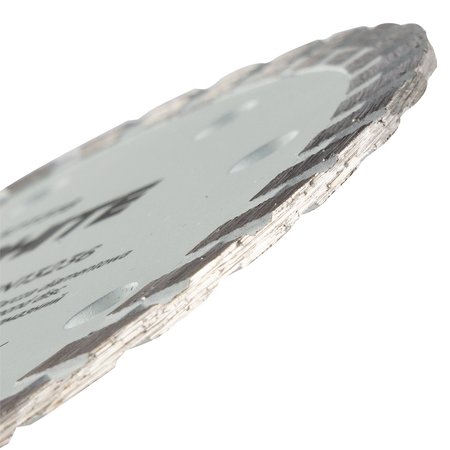 Tarcza diamentowa do cięcia turbo, 115 x 22.22 mm, na sucho