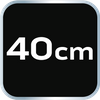 Poziomnica aluminiowa S 300, 3 libelle, 40 cm