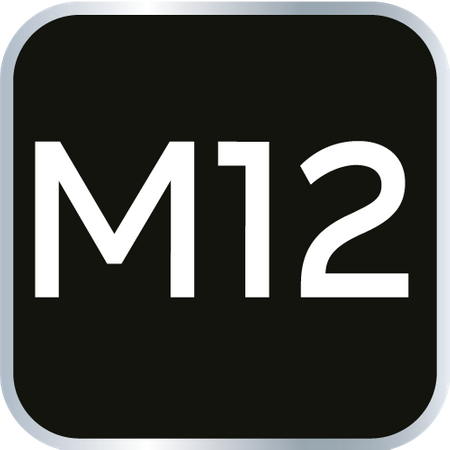 Końcówka Spline na nasadce 1/2", M12 x 100 mm