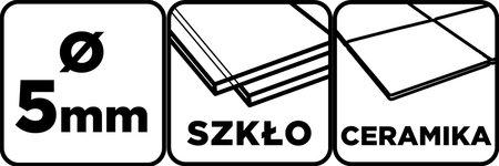 Wiertło do szkła 5 mm