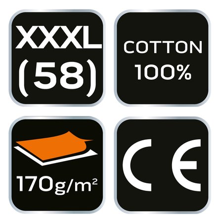 Koszula flanelowa, szara, rozmiar XXXL