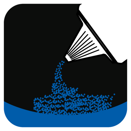 Kreda do trasowania 115 g, niebieska