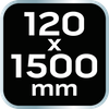 Ścisk stolarski 120 x 1500 mm